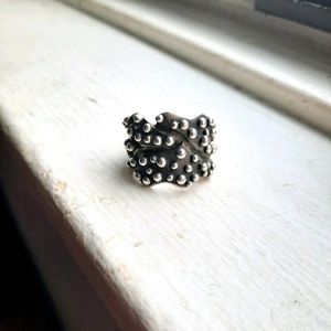 14k Gold Ring Silver Mix ✨ Irish Designer